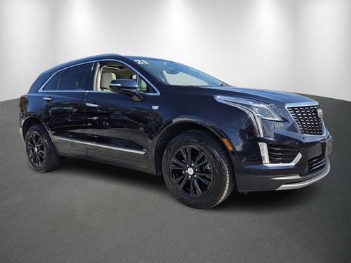 Dark Moon Blue Metallic 2021 Cadillac XT5 Premium Luxury