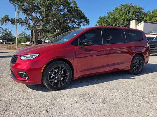 Red 2026 Chrysler Pacifica Select