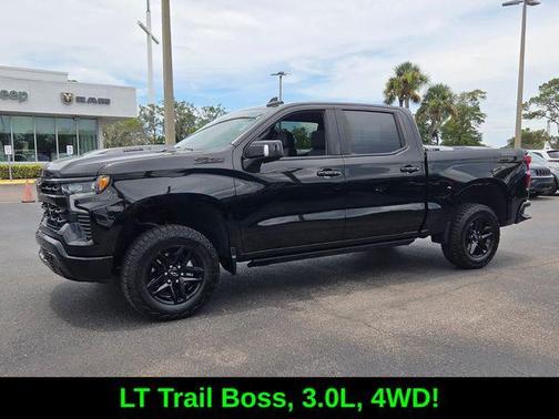 Black 2024 Chevrolet Silverado 1500 LT Trail Boss