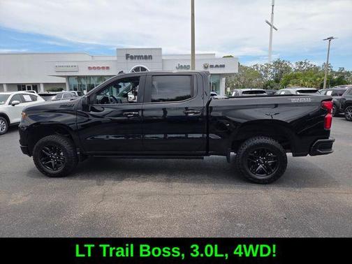 Black 2024 Chevrolet Silverado 1500 LT Trail Boss