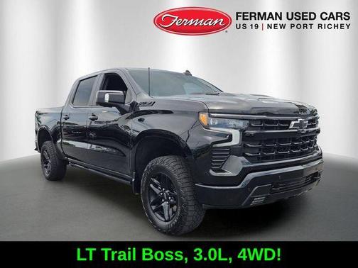 Black 2024 Chevrolet Silverado 1500 LT Trail Boss