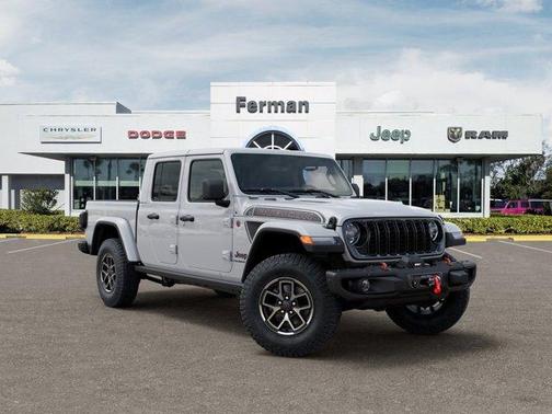 Bright White Clearcoat 2026 Jeep Gladiator Rubicon