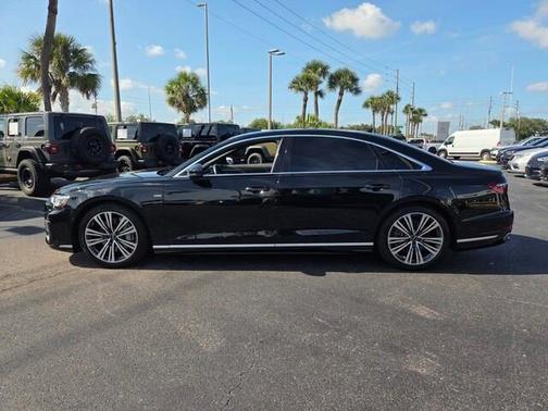 Mythos Black Metallic 2023 Audi A8 L 55