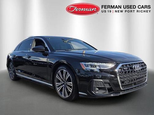 Mythos Black Metallic 2023 Audi A8 L 55
