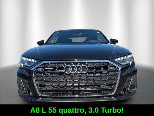 Mythos Black Metallic 2023 Audi A8 L 55