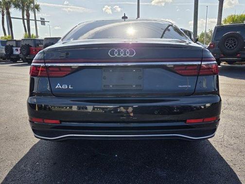 Mythos Black Metallic 2023 Audi A8 L 55