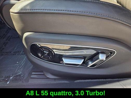 Mythos Black Metallic 2023 Audi A8 L 55
