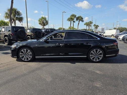 Mythos Black Metallic 2023 Audi A8 L 55