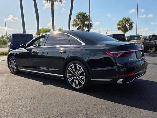 Mythos Black Metallic 2023 Audi A8 L 55