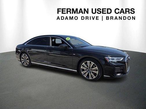 Mythos Black Metallic 2023 Audi A8 L 55