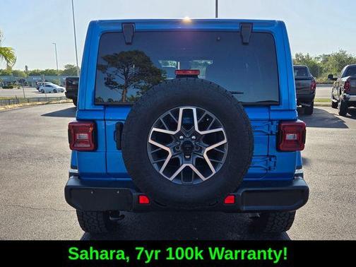 Hydro Blue Pearl 2024 Jeep Wrangler Sahara