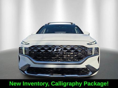 Serenity White Pearl 2023 Hyundai SANTA FE Calligraphy