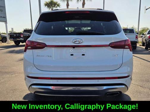 Serenity White Pearl 2023 Hyundai SANTA FE Calligraphy