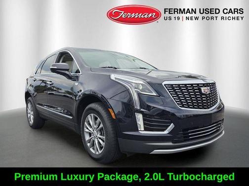 Dark Moon Blue Metallic 2022 Cadillac XT5 Premium Luxury