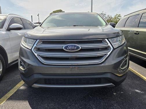 Magnetic Metallic 2018 Ford Edge Titanium