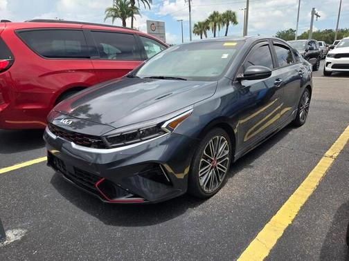 Gravity Gray 2024 Kia Forte GT