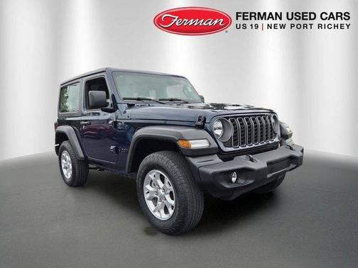 Fathom Blue Pearlcoat 2025 Jeep Wrangler Sport