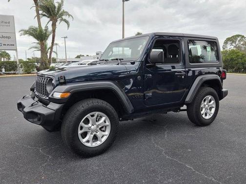 Fathom Blue Pearlcoat 2025 Jeep Wrangler Sport