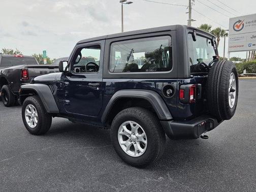 Fathom Blue Pearlcoat 2025 Jeep Wrangler Sport