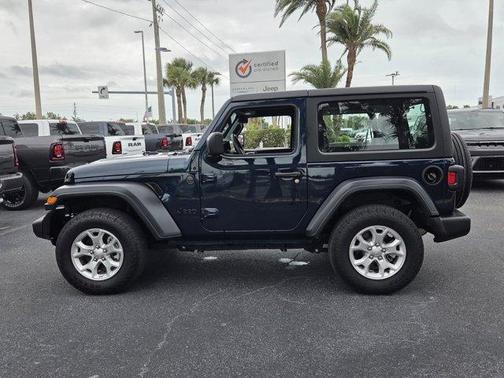Fathom Blue Pearlcoat 2025 Jeep Wrangler Sport