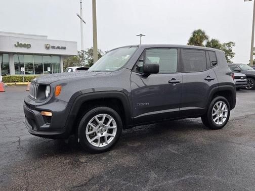 Graphite Gray 2023 Jeep Renegade Latitude