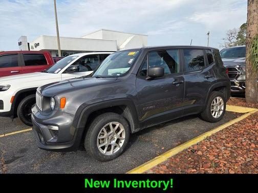 Graphite Gray 2023 Jeep Renegade Latitude