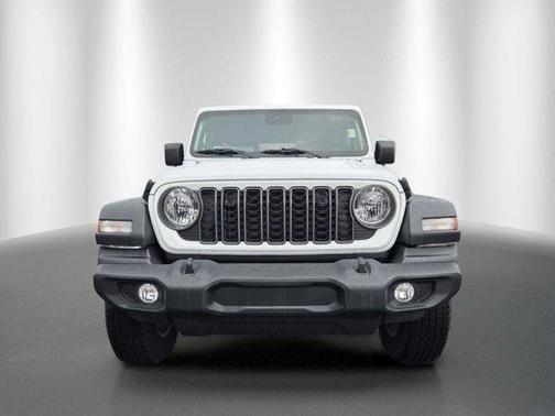 Bright White Clearcoat 2025 Jeep Wrangler Sport