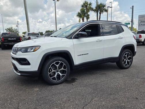 Bright White Clearcoat 2026 Jeep Compass Limited