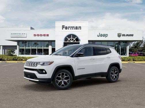 Bright White Clearcoat 2026 Jeep Compass Limited