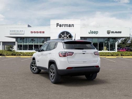 Bright White Clearcoat 2026 Jeep Compass Limited