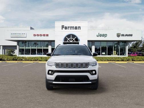 Bright White Clearcoat 2026 Jeep Compass Limited
