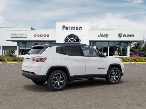 Bright White Clearcoat 2026 Jeep Compass Limited