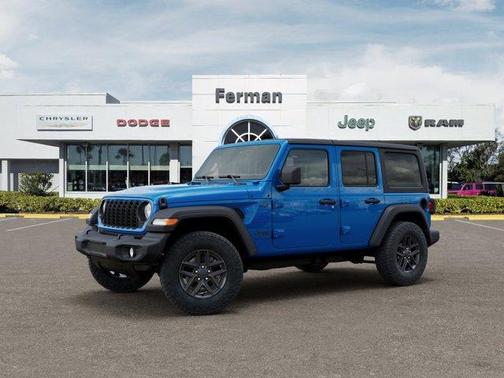 Hydro Blue Pearl 2026 Jeep Wrangler Sport