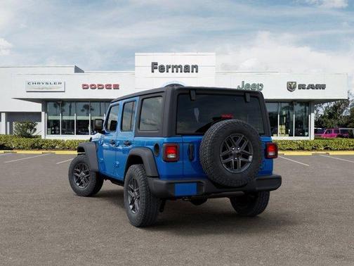 Hydro Blue Pearl 2026 Jeep Wrangler Sport