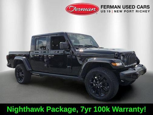 Black Clearcoat 2025 Jeep Gladiator Sport