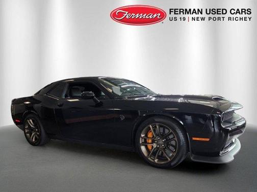 Pitch Black Clearcoat 2023 Dodge Challenger SRT Hellcat