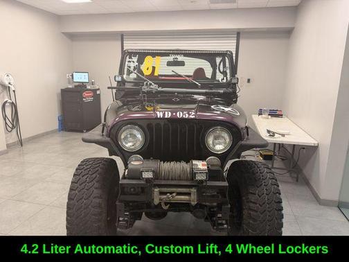 Black 1981 Jeep CJ-7