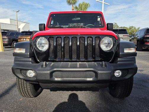 Firecracker Red Clearcoat 2023 Jeep Wrangler Sport