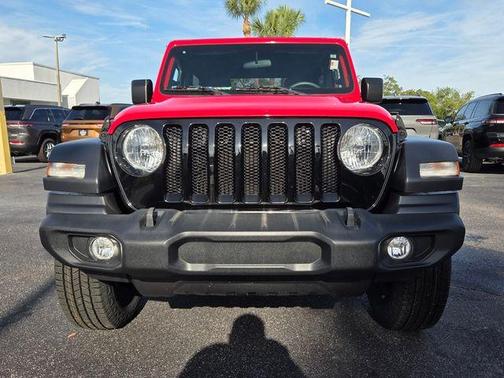 Firecracker Red Clearcoat 2023 Jeep Wrangler Sport