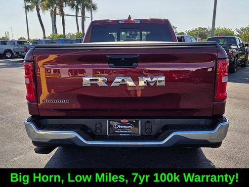 Delmonico Red Pearlcoat 2025 RAM 1500 Big Horn/Lone Star