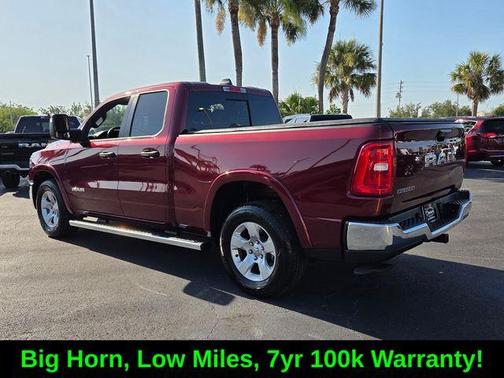 Delmonico Red Pearlcoat 2025 RAM 1500 Big Horn/Lone Star