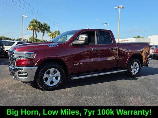 Delmonico Red Pearlcoat 2025 RAM 1500 Big Horn/Lone Star