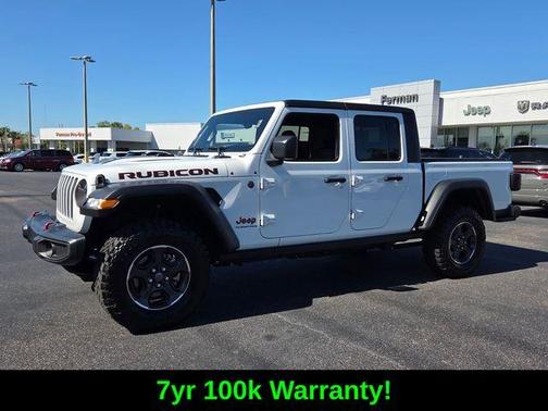 Bright White Clearcoat 2023 Jeep Gladiator Rubicon