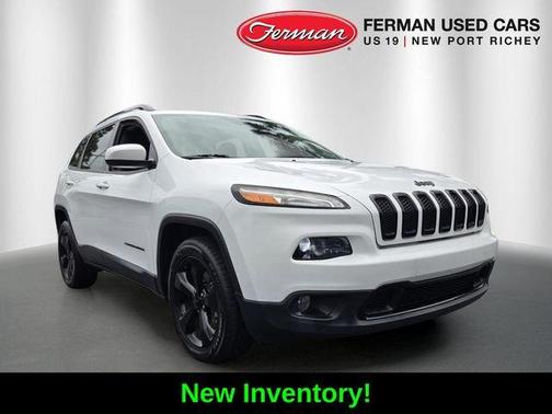 Bright White Clearcoat 2018 Jeep Cherokee Latitude