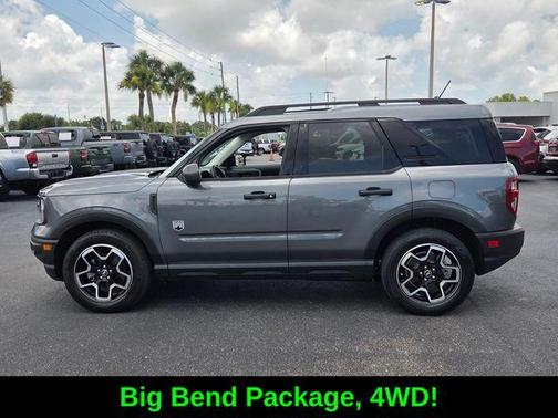 Gray Metallic 2022 Ford Bronco Sport Big Bend