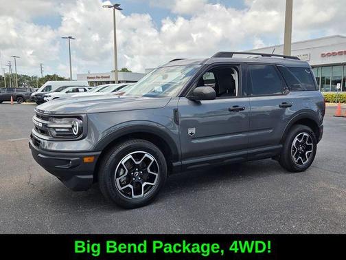 Gray Metallic 2022 Ford Bronco Sport Big Bend