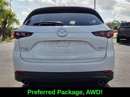 Rhodium White Metallic 2023 Mazda CX-5 2.5 S Preferred Package