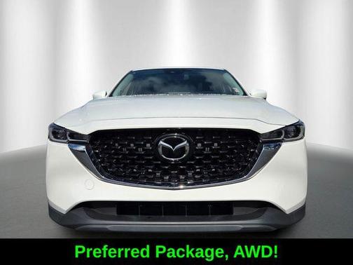 Rhodium White Metallic 2023 Mazda CX-5 2.5 S Preferred Package