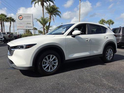 Rhodium White Metallic 2023 Mazda CX-5 2.5 S Preferred Package