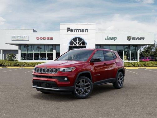 Red 2026 Jeep Compass Latitude